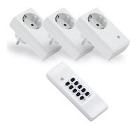 conecto Set Prese Telecomandate Wireless Starter Kit Fino a 30m Bianco