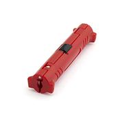 conecto spelacavi coassiale, universale per tutti i cavi satellitari/cavi antenna, strumento spelafili, rosso