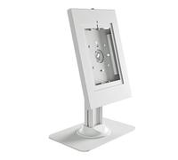 conecto supporto da banco per tablet, con in bloccabile per Tab A 10.1 (2019)/ Tab A7/ S6 Lite 10.4/10.5"/11 e iPad 5/6/7/8/9/ iPad Air 9.7"/ 10.5"/10.9 "/ iPad Air 9.7"/10.5"/11, bianco