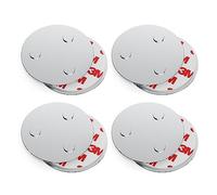 conecto, supporto magnetico, attacco magnetico, utilizzabile universalmente, magnetico e con foro, adatto per rilevatori di fumo, 60mm, set da 4
