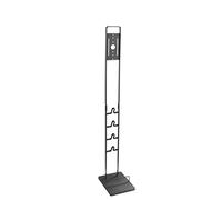 conecto supporto per aspirapolvere per Dyson V6 Pro, V7, V8, Cyclone Fluffy/Absolute, V10 Total Clean, Torque Drive e V11 Animal, V12 Slim Absolute, V15 Detect Absolute, alluminio, nero