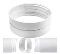 Conector de la manguera de Escape - Extensión de la manguera de CA, interfaz de tubería adaptador Coppler | Conector del condotto de 5.1 pulgadas y 5.9 inch para el tubo de aire acondicionado