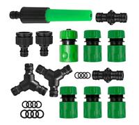 Conector De Manguera De Jardín - ABS 2.28x1.3 Pulgadas | Válvula Multifuncional, Rápida A Prueba De Fugas, Conexión Segura Para Riego, Limpieza Exterior, Caravanas, Fregaderos, Patios Y Puertas