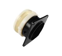 Conector De Tanque De Agua Para RV Con Brida - Accesorio De Drenaje Para Caravanas | Tapa De Válvula De Alcantarillado Con Interno Y Externo | ABS Duradero Ø50-75mm