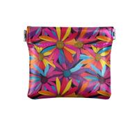 Coneflower Genesis Colorful Fashion PU Leather Small Coin Impermeabile Cambiamento Portafoglio per le Donne monedero para carro