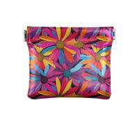 Coneflower Genesis - Portamonete da donna, in pelle, colorato, comodo, mini astuccio per cosmetici, Coneflower Genesis colorato, 1 size, moderno
