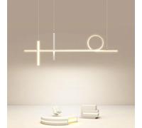 CONERY Illuminazione a Sospensione dimmerabile Apparecchio Creativo Decorazioni per la casa Moderne 3000-6000K Lampada a Sospensione nordica Lampadario a LED in Ferro e Acrilico Illuminazione
