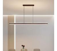 CONERY Lampada a sospensione a forma di barra lunga Decorazione di illuminazione a LED Lampadario a LED minimalista Illuminazione a forma di ceppo Illuminazione dimmerabile Droplight