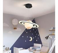 CONERY Lampadario planetario Lampada a Sospensione dimmerabile Lampada a Sospensione in Ferro Dimmerabile Illuminazione Moderna a LED Decorazione Minimalista Decorazioni per la casa a LED