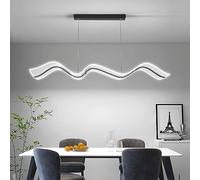 CONERY Onda Lampadario in Acrilico Lampada a Sospensione in Alluminio Lampada a Sospensione dimmerabile Casa Moderna Apparecchi di Illuminazione a Sospensione a LED Illuminazione Interna Semplice