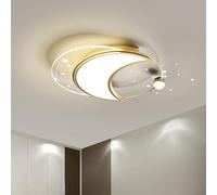 CONERY Plafoniera La Camera dei Bambini Plafoniera Moderna Stella Piena Semi-Incasso Plafoniera Romantica La Protezione degli Occhi Lampada Soffitto Camera Letto Bar Semplice Vicino alle Plafoniere