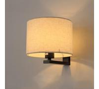 CONERY Sconce Parete Tessuto Lampada Lettura Montaggio Parete Europea Luce degli Occhi Apparecchio Parete Lampada Parete antiruggine Lucido Lampada Parete Pulire Decorazioni notturne Soggiorno Cucina