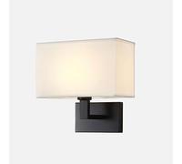 CONERY Sconce parete tessuto soffusa Lampada montaggio parete Lampada comodino Lampada parete ferro antiruggine Lampade Apparecchi illuminazione Soggiorno Camera Applique parete Lampade classiche test