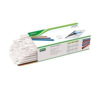 CONF. 100PZ DORSINI IN PVC 10 MM. BIANCHI LEBEZ.-874-B-