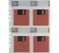 CONF 20 BUSTE CON BUCHI PORTA FLOPPY DISC