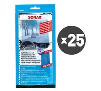 Conf. 25 pz Panno antiappannante in microfibra 25x40 cm