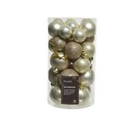 Set palline albero Amicasa Clindro Sfera Mix 9022906
