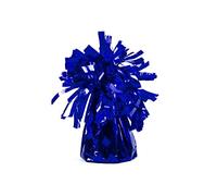 PartyDeco Conf. 4 Pesetti per Palloncini Elio, Colore Blu, 130 g