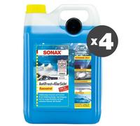 Conf. 4 pz Detergente antigelo per lavavetri concentrato 5 L