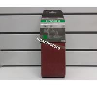 Hikoki 753283 -Carta abrasiva per levigatrice a fascia 620 x 110 mm, grana 80, 5 pz)