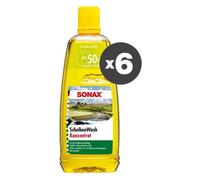 Conf. 6 pz Detergente concentrato per lavavetri 1 L