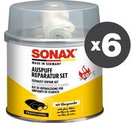 Conf. 6 pz Kit pasta sigillante per sistema di scarico 200 g Sonax 700553141