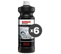 Conf. 6 pz Profiline Schiuma attiva Energy 1 L