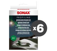 Conf. 6 pz Profiline Spugna Duo per interni