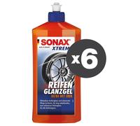 Conf. 6 Pz Xtreme Gel Brillante Pneumatici 500 ml