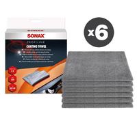 Conf. 6 X 6 Pz Panno In Microfibra Per Trattamenti Coating