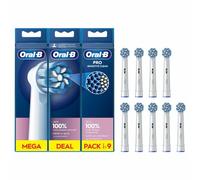 Oral-B Testine Di Ricambio Pro Sensitive Clean, Confezione Da 9 Testine Oral-B