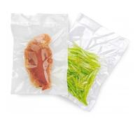 conf da 100 pz. BUSTA alimenti SOTTOVUOTO GOFFRATA 20X30 CM