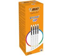 Penna a sfera Cristal Up con cappuccio - punta media 1,2mm - nero - Bic - conf. 20 pezzi