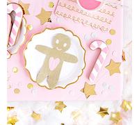 Confenzione da 20 pz TOVAGLIOLI Carta OMINO di marzapane Natalizio