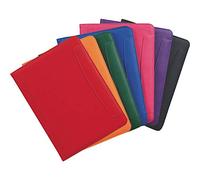 Conference Folder Folio Leather Look Writing Case A4 Pink