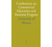 Conference on Commercial Education and Business Progress