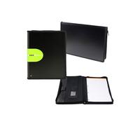 Conferenziere con calcolatrice Exawallet - PP - nero - Exacompta