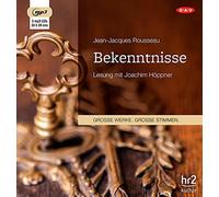 Confessioni: lettura con Joachim Höppner (3 CD mp3) Jean-Jacques Rousseau