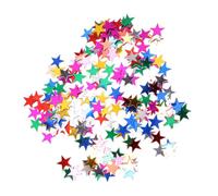 Confetti a Stella a Cinque Punte, 3 Confezioni in Plastico Decorativo