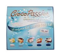 Confetti ciocopassion gusti assortiti scatola box lieto evento copertura celeste 500g crispo