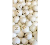 Confetti con iniziale oro 200 g Lettera B OREFICE