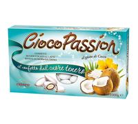 CONFETTI CRISPO CIOCO PASSION GUSTO DI COCCO CIOCCOLATO 1 KG RIPIENO CREMA COCCO