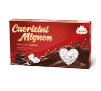 CRISPO CUORICINI MIGNON AL CIOCCOLATO BIANCHI MINI CONFETTI