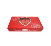 CONFETTI CRISPO CUORICINI MIGNON ROSSI AL CIOCCOLATO FONDENTE 1KG