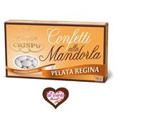 CONFETTI CRISPO PELATA BIANCO MATRIMONIO PER BOMBONIERE COMUNIONE CIOCCOLATO