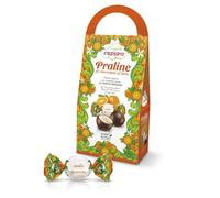 Confetti Crispo Praline di Cioccolato al Latte Ripiene di Crema al Gusto Arancia in Elegante Confezione Regalo 200g