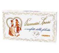 CONFETTI CRISPO PROMESSI SPOSI TOP DELLA GAMMA ALLA MANDORLA SENZA GLUTINE DA GRAMMI 1000 PER NOZZE MATRIMONIO ED EVENTI