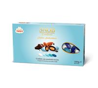 Confetti Crispo Snob Color Selection Azzurro Mandorla e Cioccolato al Latte 1 kg