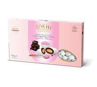 Confetti Crispo SNOB Mandorla tostata ricoperta di Cioccolato al latte e Sale rosa 500 g