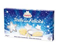 Confetti Crispo Stelle della Felicità Bianco 500 gr Cioccolato Bianco
